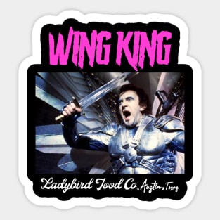 WING KING Sticker